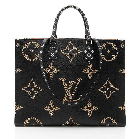 Louis Vuitton Handbags - Louis Vuitton Giant Monogram Canvas Jungle Onthego GM Tote